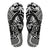 Polynesian 49 Flip Flops Men Black - Polynesian Pride