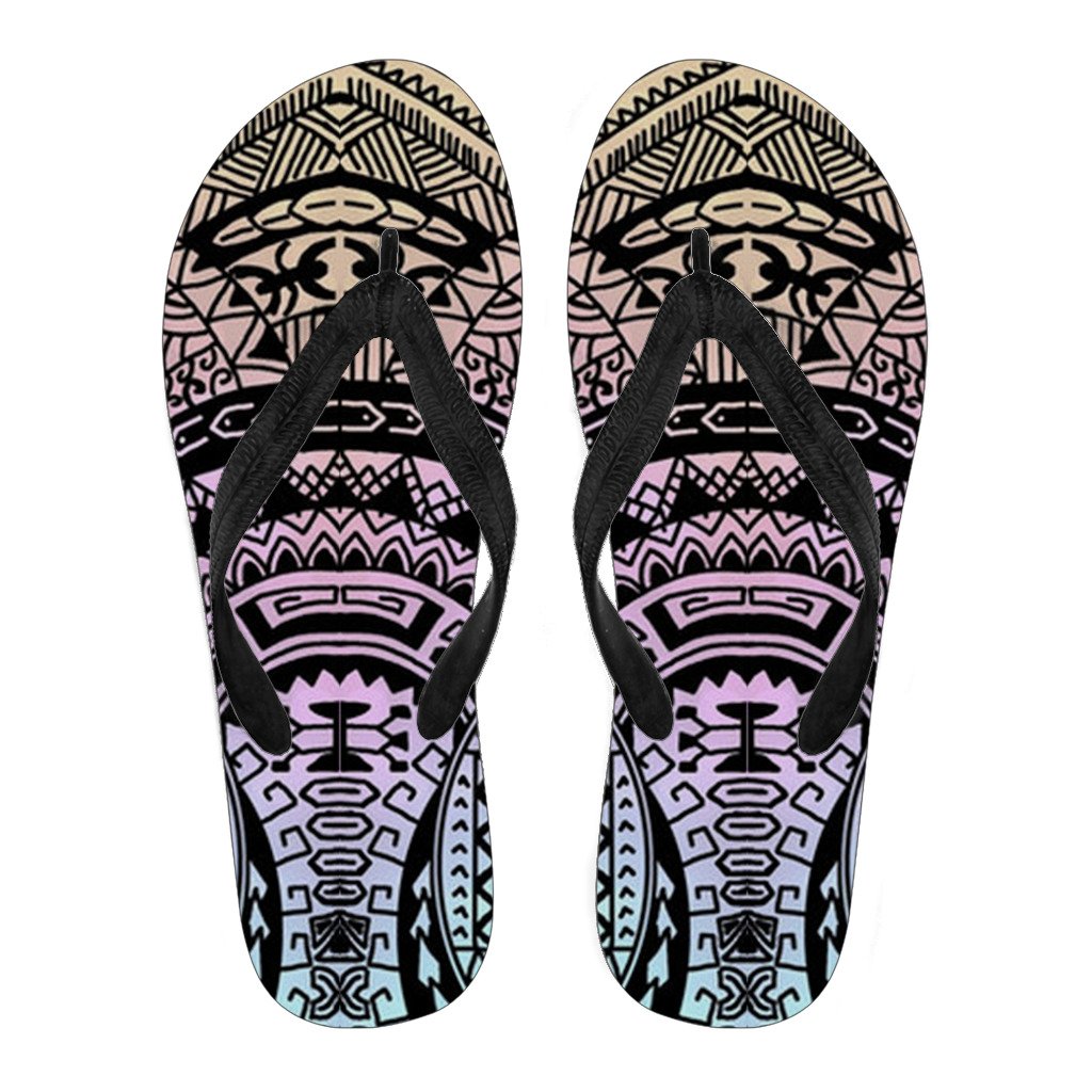 Polynesian 10 Flip Flops Women Black - Polynesian Pride