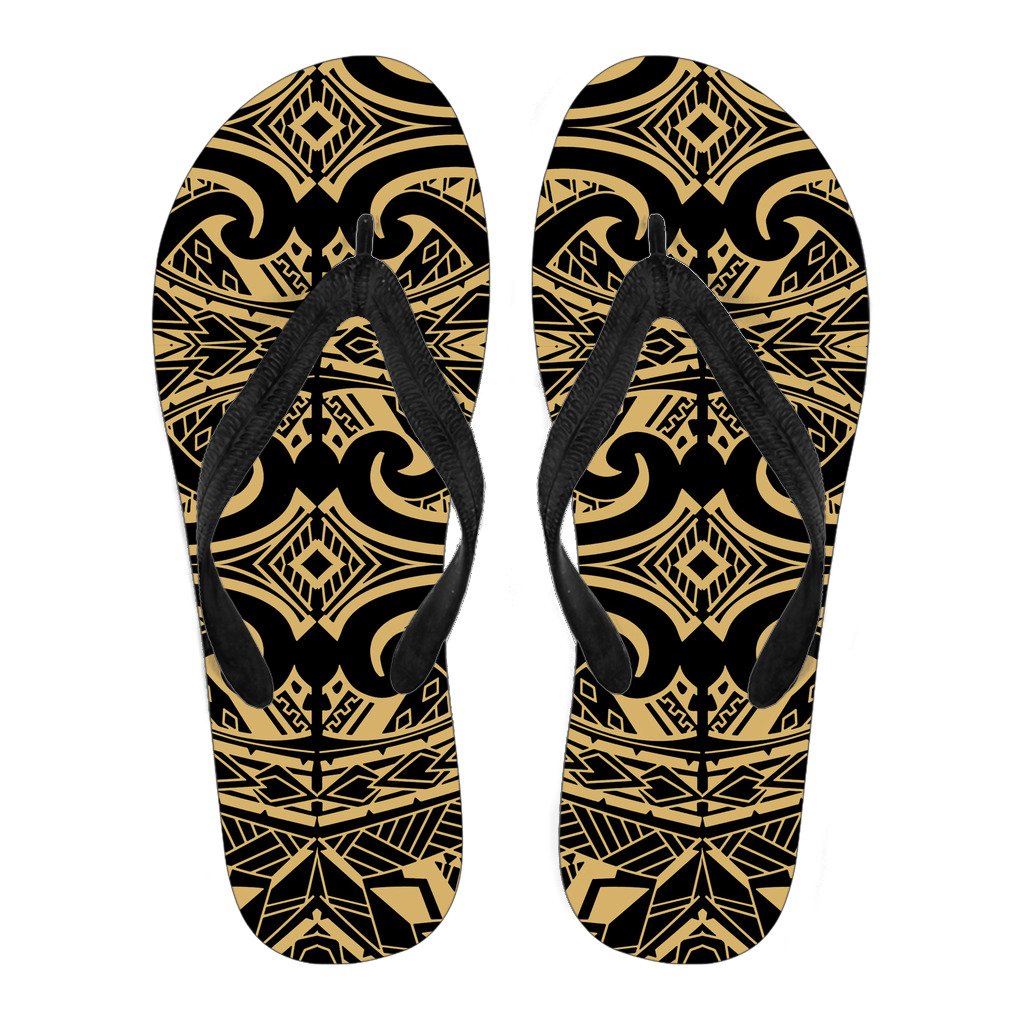 Polynesian 21 Flip Flops Men Black - Polynesian Pride