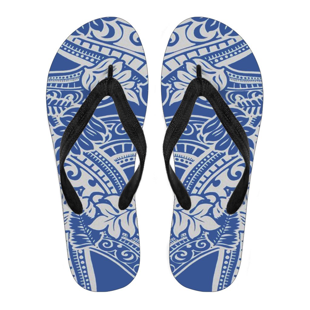 Polynesian 47 Flip Flops Men Black - Polynesian Pride