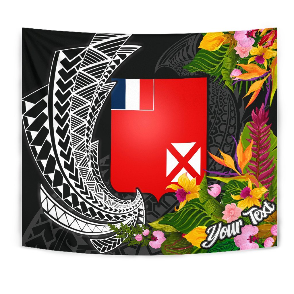 Wallis and Futuna Tapestrys - Custom Personalised Seal Spiral Polynesian Patterns - Polynesian Pride