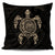 Turtle Maori Tattoo Pillow Cover Gold - Polynesian Pride