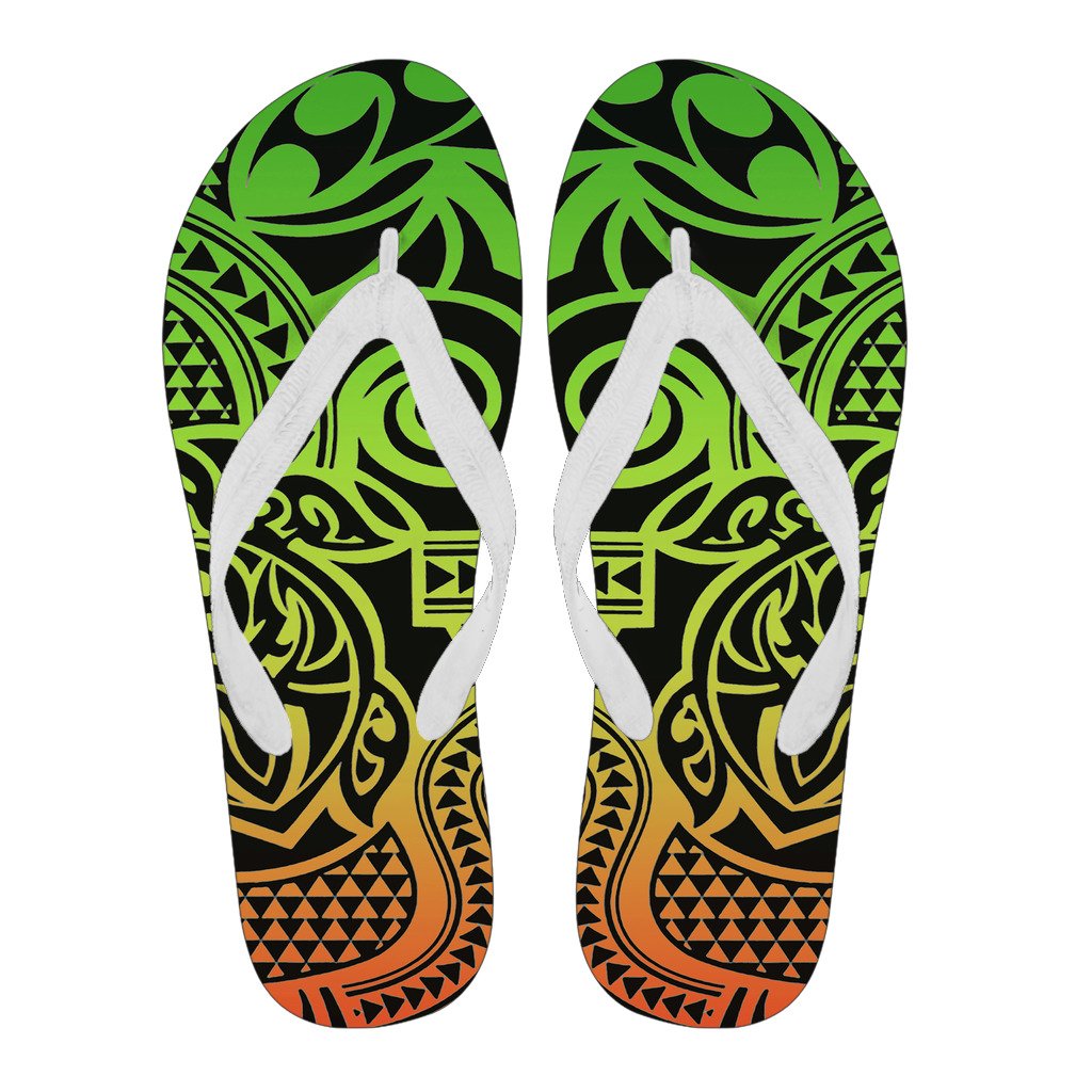Polynesian 52 Flip Flops Women White - Polynesian Pride