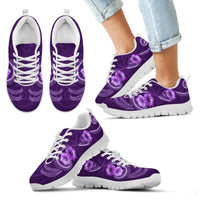 Hawaii Sneakers - Hibiscus Kanaka Maoli Purple - Polynesian Pride