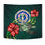 Northern Mariana Islands Polynesian Tapestry - Green Turtle Hibiscus - Polynesian Pride