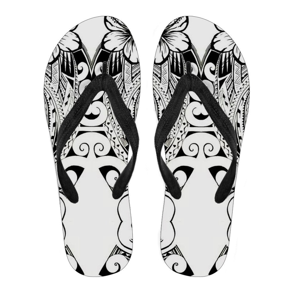 Polynesian 37 Flip Flops Men Black - Polynesian Pride