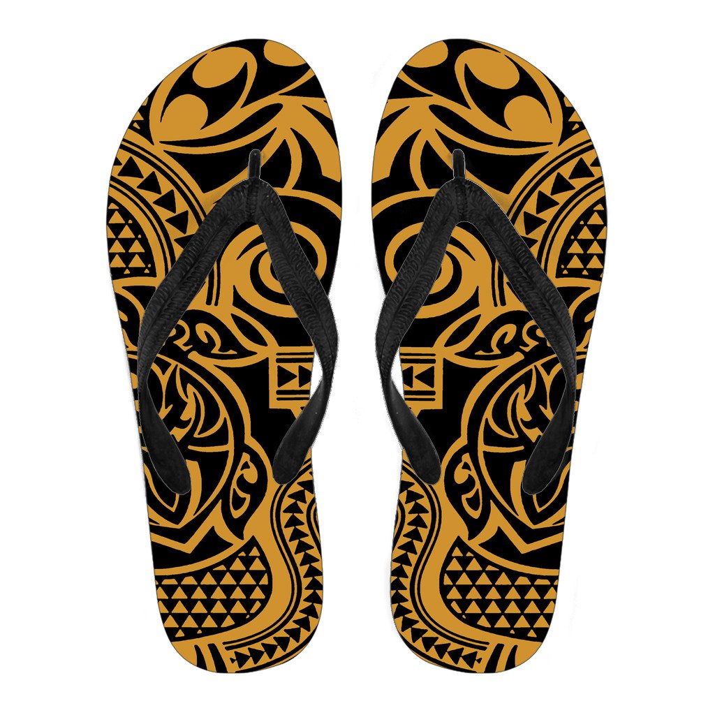Polynesian 51 Flip Flops Women Black - Polynesian Pride