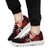 Tahiti Polynesian Sneakers - Coat Of Arm With Hibiscus - Polynesian Pride