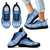 Kosrae Sneakers - Kosrae Polynesian Chief Tattoo Light Blue Version - Polynesian Pride