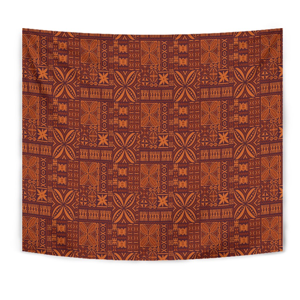 Hawaii Kapa Tapestry Wall Tapestry Grown - Polynesian Pride