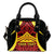 Hawaii Custom Personalised Shoulder Handbag - Protect Mauna Kea One Size Red Yellow - Polynesian Pride