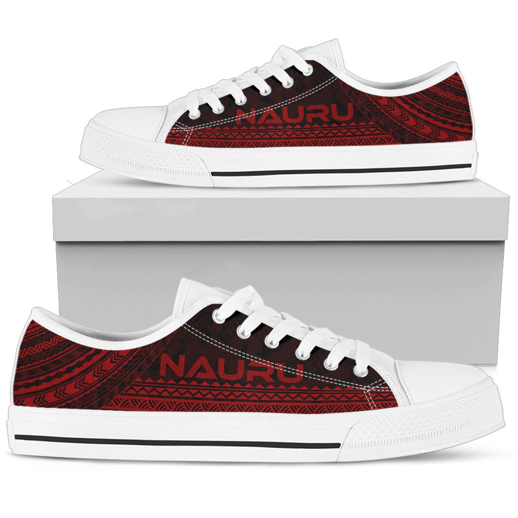 Nauru Low Top Shoes - Polynesian Red Chief Version - Polynesian Pride