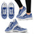 Cook Islands Wave Sneakers - Polynesian Pattern Blue Color Women's Sneakers - White - cook islands White - Polynesian Pride