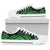 Palau Low Top Canvas Shoes - Green Tentacle Turtle - Polynesian Pride