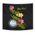 Marshall Islands Polynesian Custom Personalised Tapestry - Plumeria Tribal - Polynesian Pride