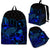 Chuuk Polynesian Backpack Turtle Hibiscus Blue Blue - Polynesian Pride