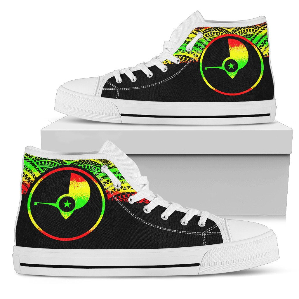 Yap High Top Shoes - Micronesian Reggae Style - Polynesian Pride