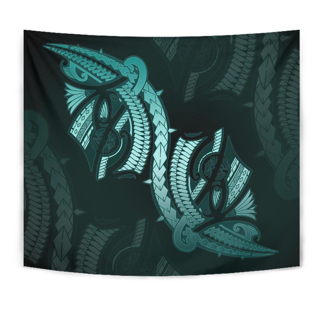 Polynesian Tapestry Turquoise - Polynesian Pride