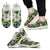 Hawaii Tropical Pattern With Pineapples, Palm Leaves And Flowers. Sneakers Men's Sneakers White - Polynesian Pride