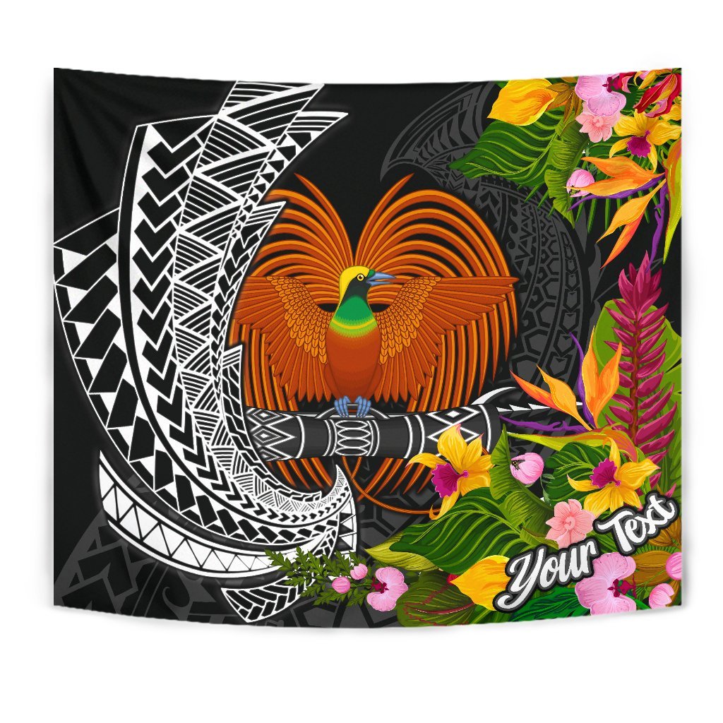 Papua New Guinea Tapestrys - Custom Personalised Seal Spiral Polynesian Patterns - Polynesian Pride