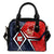 American Samoa Shoulder Handbag - AS Flag with Polynesian Patterns One Size Red - Polynesian Pride