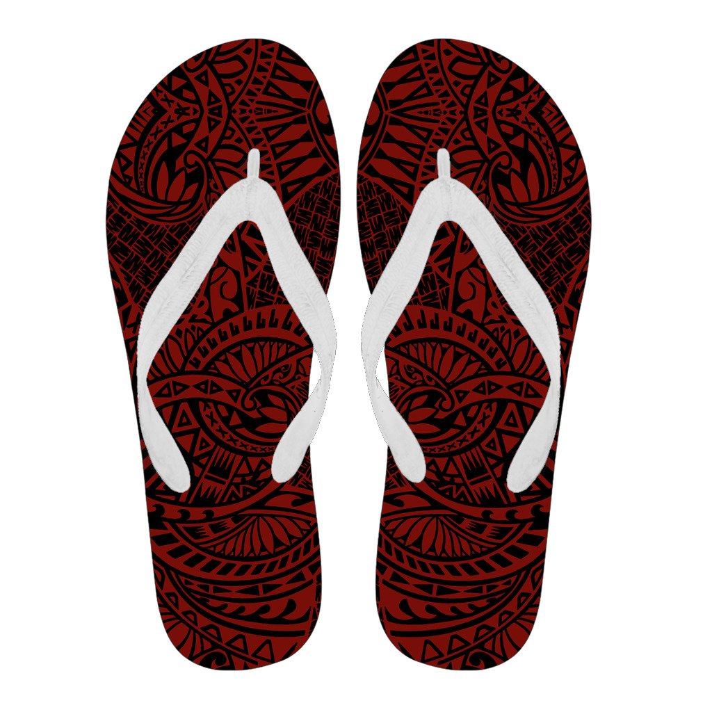 Polynesian 28 Flip Flops Women White - Polynesian Pride