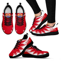 Tahiti Sneakers - Tahiti Flag Thunder Style - Polynesian Pride