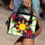 Philippines Shoulder Handbag - Jasmine Flower Style One Size Red-Blue - Polynesian Pride