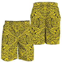 Polynesian Culture Yellow Men's Short Yellow - Polynesian Pride