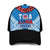 Toa Samoa Rugby Classic Cap Manu Siva Tau Style Ulafala Ver.03 LT13 Classic Cap Universal Fit Blue - Polynesian Pride