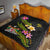 Fiji Polynesian Quilt - Plumeria Tribal - Polynesian Pride