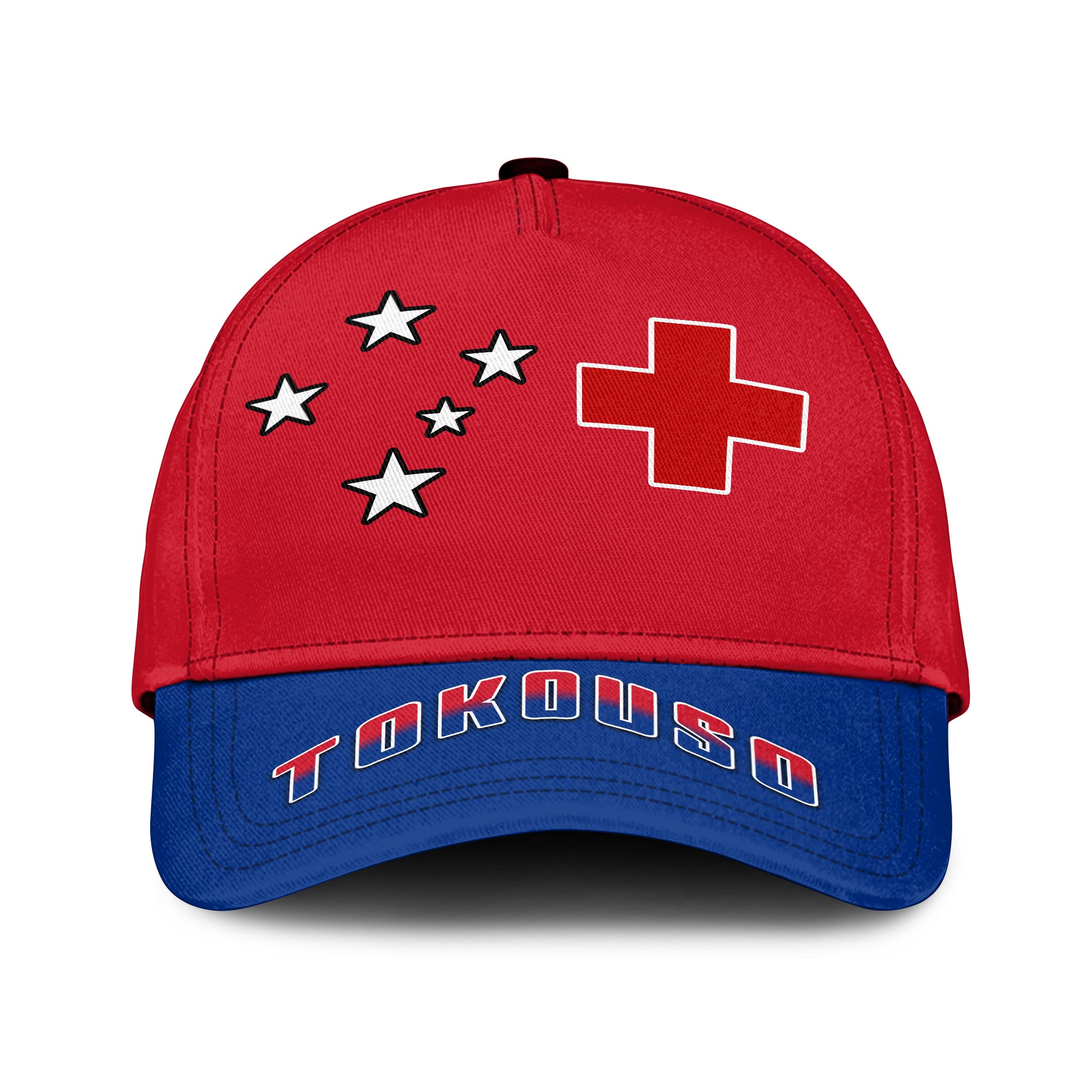 Spirit Of TokoUso Classic Cap Tonga and Samoa LT13 Classic Cap Universal Fit Red - Polynesian Pride