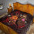 Vanuatu Polynesian Premium Quilt - Legend of Vanuatu (Red) - Polynesian Pride