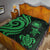 Samoa Premium Quilt - Green Tentacle Turtle - Polynesian Pride