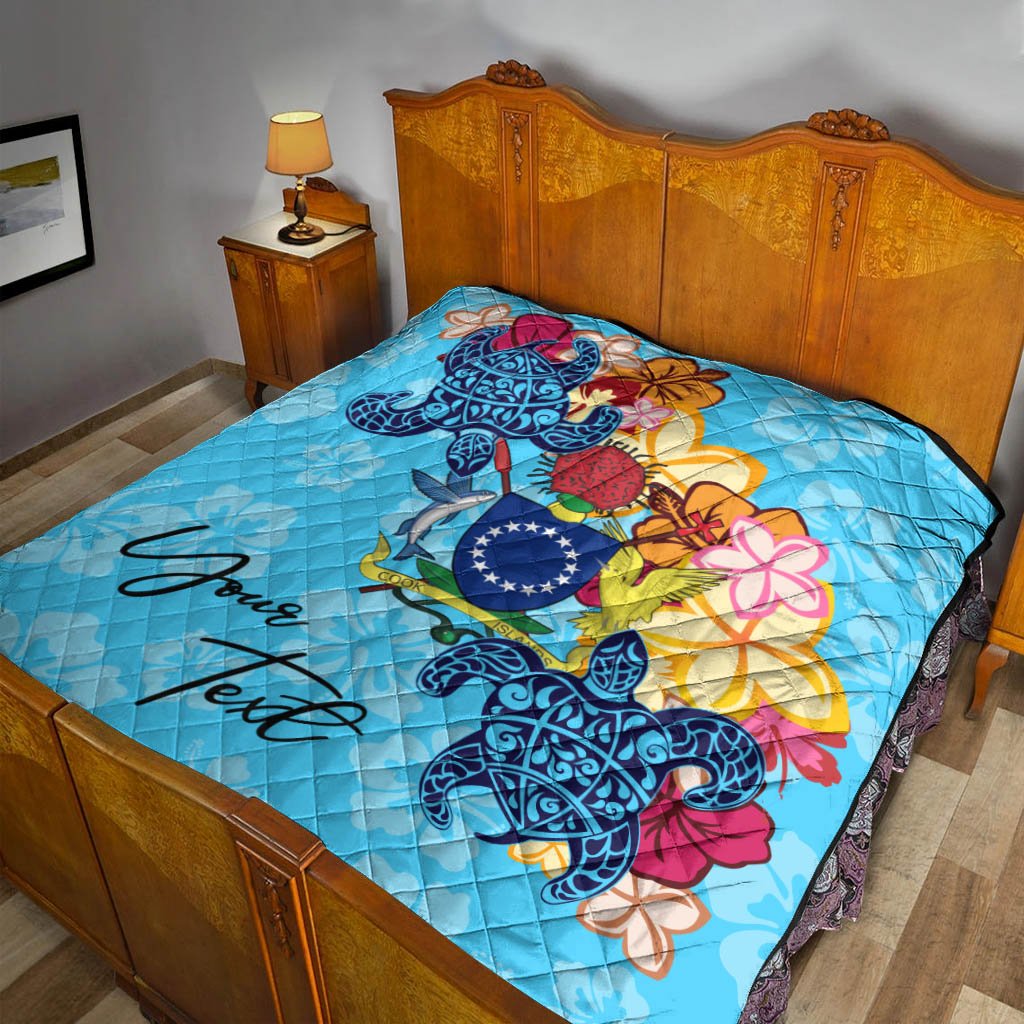 Cook Islands Custom Personalised Premium Quilt - Tropical Style - Polynesian Pride