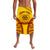 Custom Tonga High School Lavalava Gold LT13 Gold - Polynesian Pride