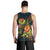 Polynesian Tahiti Personalised Men's Tank Top - Legend of Tahiti (Blue) - Polynesian Pride