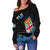 (Custom Personalised) Fiji Polynesian Off Shoulder Sweater Featured Fijian Lovers LT13 - Polynesian Pride