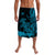 Hawaii Polynesian Lavalava Wild Hammerhead Sharks Blue LT13 Blue - Polynesian Pride