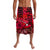 Hawaii Flowers Lavalava Red Tribal Pattern Hawaiian LT13 Red - Polynesian Pride