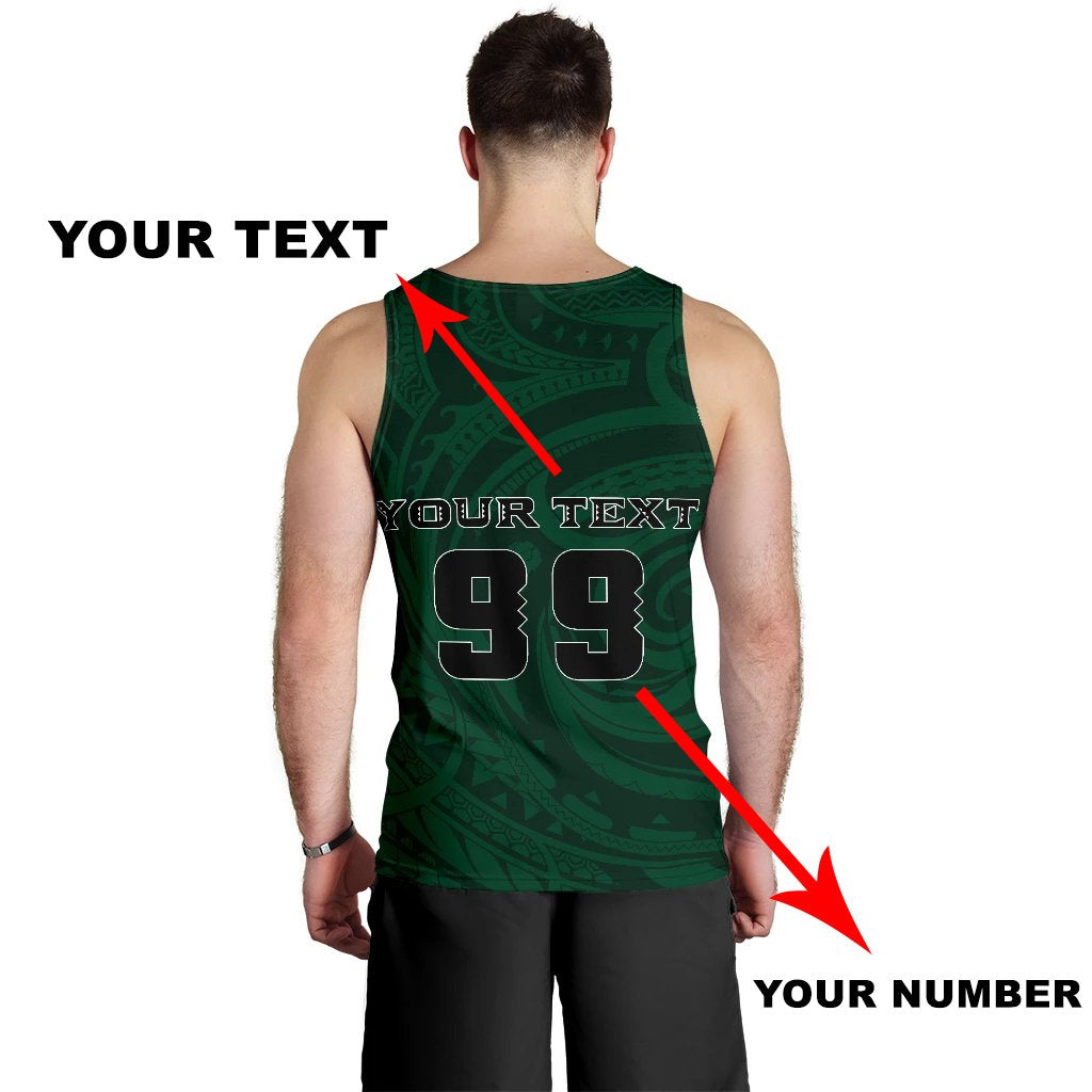 Hawaii Personalised Men's Tank Top - Warrior Sport Kakau - Polynesian Pride