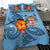 (Custom Personalised) Fiji Bedding Set - Hibiscus With Tribal - LT12 - Polynesian Pride