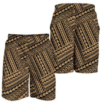Polynesian Nation Gold Men's Short Gold - Polynesian Pride