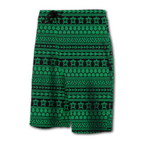 Hawaii Polynesian Tattoo Tribal Board Shorts Green - Polynesian Pride