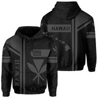 Kanaka Polynesian Hoodie Gray Morale Style Unisex Gray - Polynesian Pride