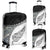 Paua Shell Maori Silver Fern Luggage Covers White - Polynesian Pride