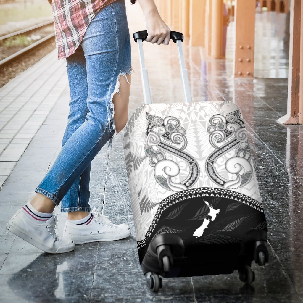 Maori Manaia Luggage Covers, Whakakotahi I Te Aroha - Polynesian Pride
