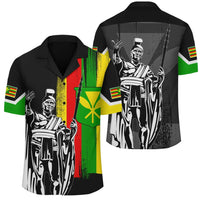 Polynesian Pride Shirt - Hawaii King KanaKa Maoli Flag Hawaiian Shirt - Polynesian Pride