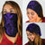 Polynesian Pride Bandana - Hawaii King Kanaka Kakau Bandana 3 - Pack - Purple - Polynesian Pride