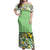 NE Fiji Bula Dress - Tropical Mix Off Shoulder Long Dress - Polynesian Pride